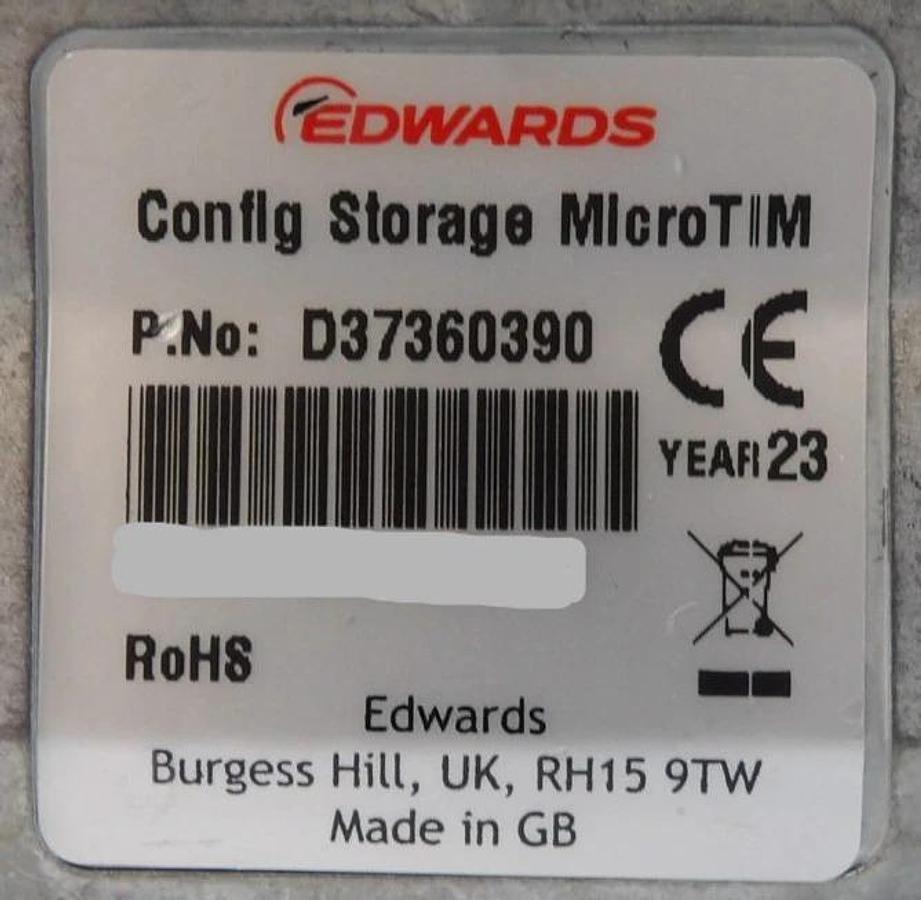 Used Edwards D37360390 Configuration Storage MicroTIM Module Reseller Lot of 2 New
