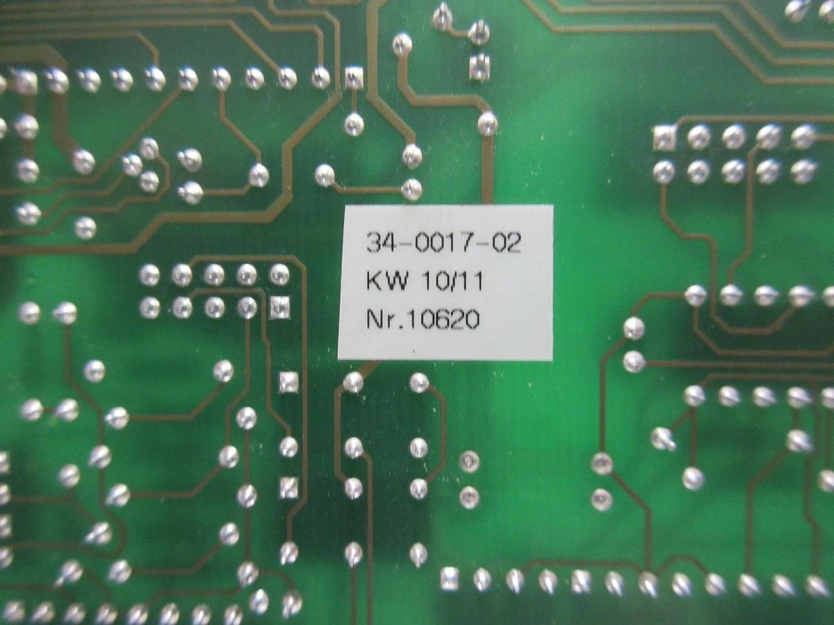 Used ASTeX 34-0017-02 Liquid Chemical I/O Smart Controller PCB Card MKS Working