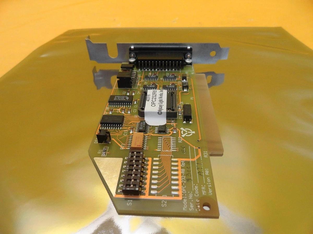 Used Optasy Light Works OPC232R8 PCB Card PWBOPC232 OPC-232-R8 Orbot WF 736 DUO Used