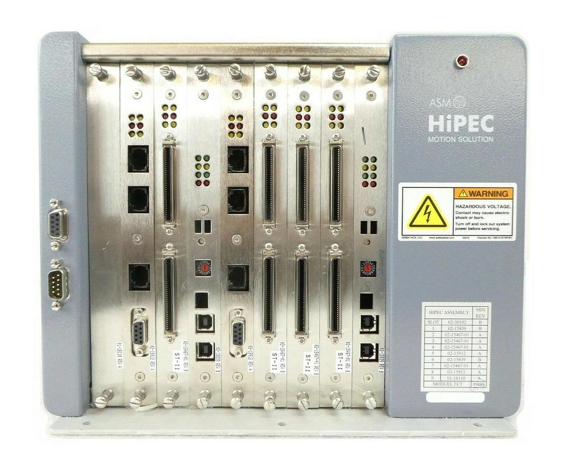 Used ASM 01-18948 HiPEC Motion Solution System 02-15467-01 02-15839 02-15912 Working