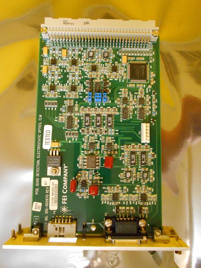 Used FEI Company 150-002670 CLM Optics Quad Detection PCB Card CLM-3D SEM EDCU Used