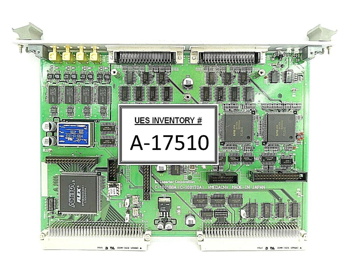 Used Lasertec C-100188A Driver PCB Card VMEDACNV C-100170A Working Surplus