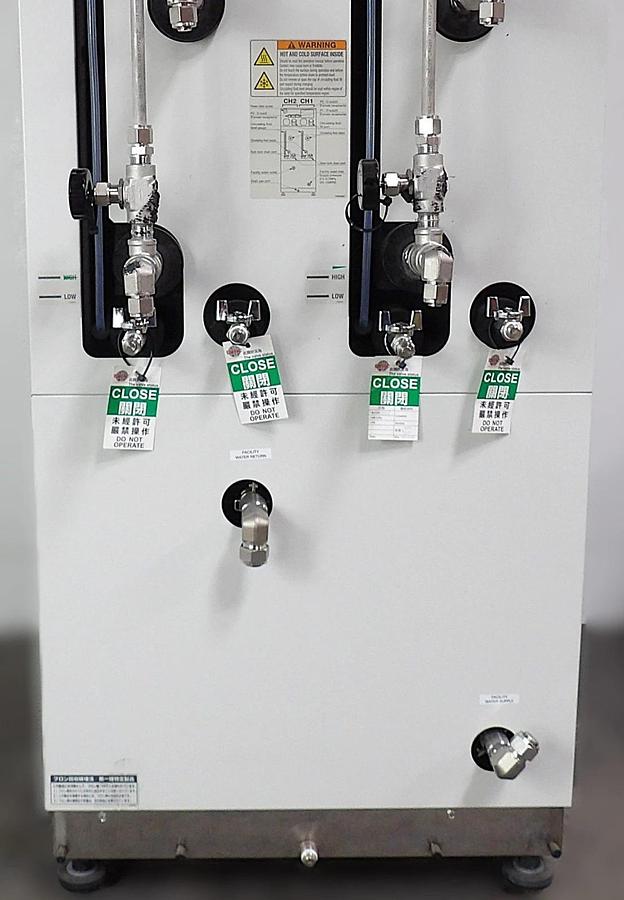 Used SMC HRZD020-WS-WS 20kW Dual Channel Refrigerated Chiller Galden Tested Working