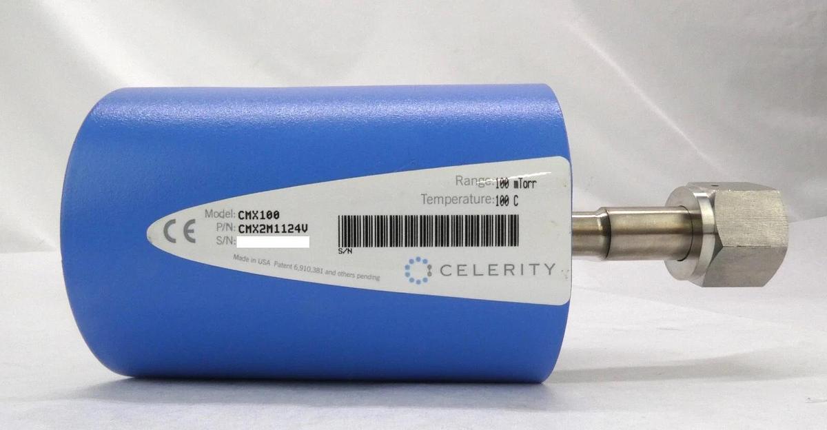 Used Celerity CMX2M1124V Baratron Pressure Transducer CMX100 Tested Working Surplus