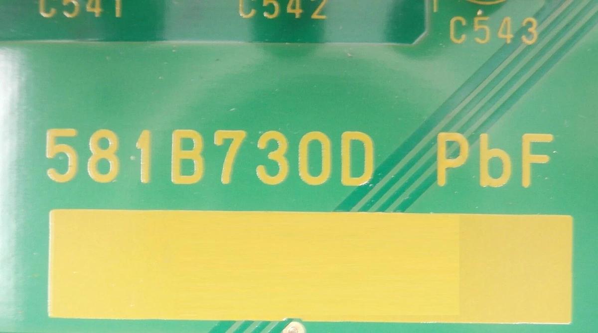 Used Panasonic 581B730D Driver Power Board PCB Working Surplus