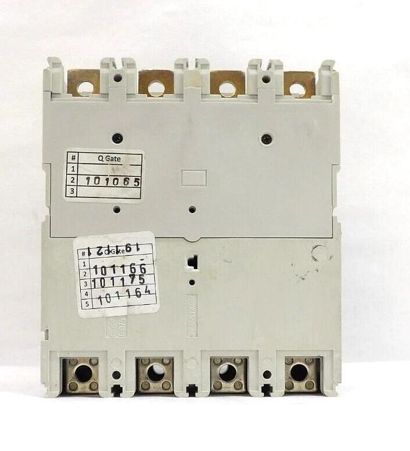Used ABB Sace Tmax Xt4 H 250 4 Pole Industrial Circuit Breaker New Surplus