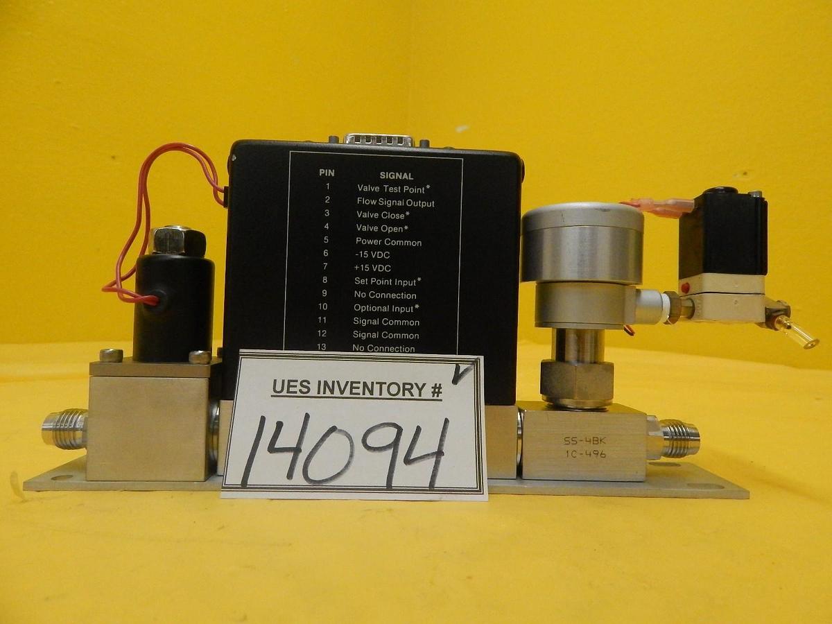 Used MKS Instruments 1259C-00100RVA Mass Flow Controller Assembly 3E1 81 Used Working