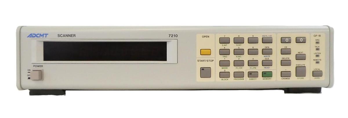 Used ADC Corporation ADCMT 7210 Scanner Module Assembly 72109A Series Working Surplus