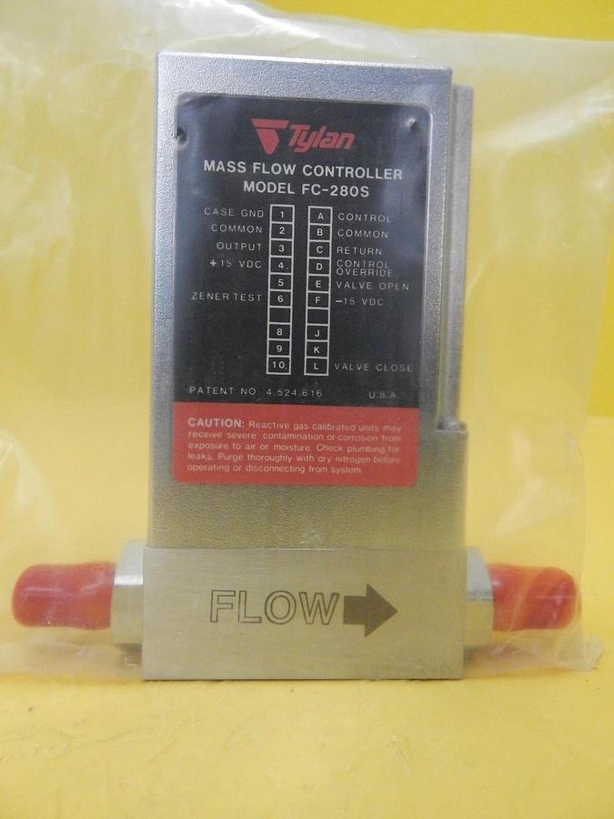 Refurbished Tylan General FC-280SAV Mass Flow Controller MFC 25 SCCM N2 Refurbished