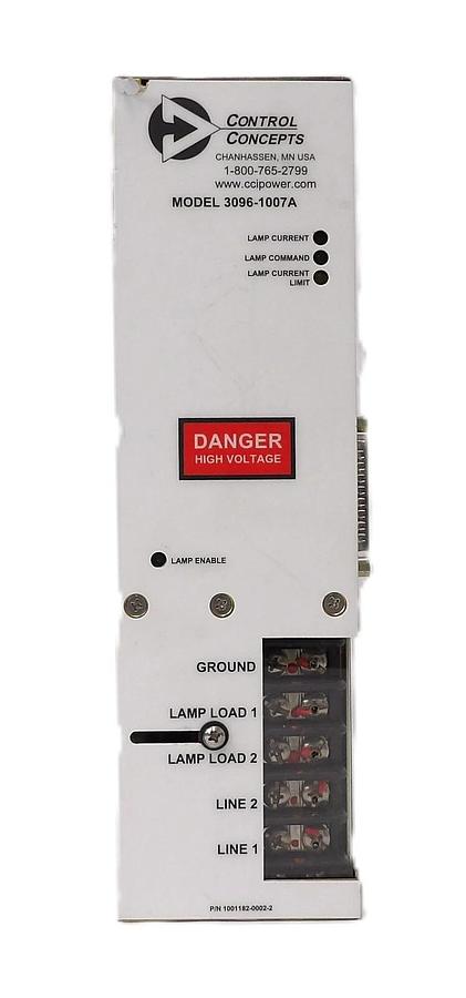 Used Control Concepts 3096-1007A SCR Power Controller AMAT 0190-43079 Working Surplus