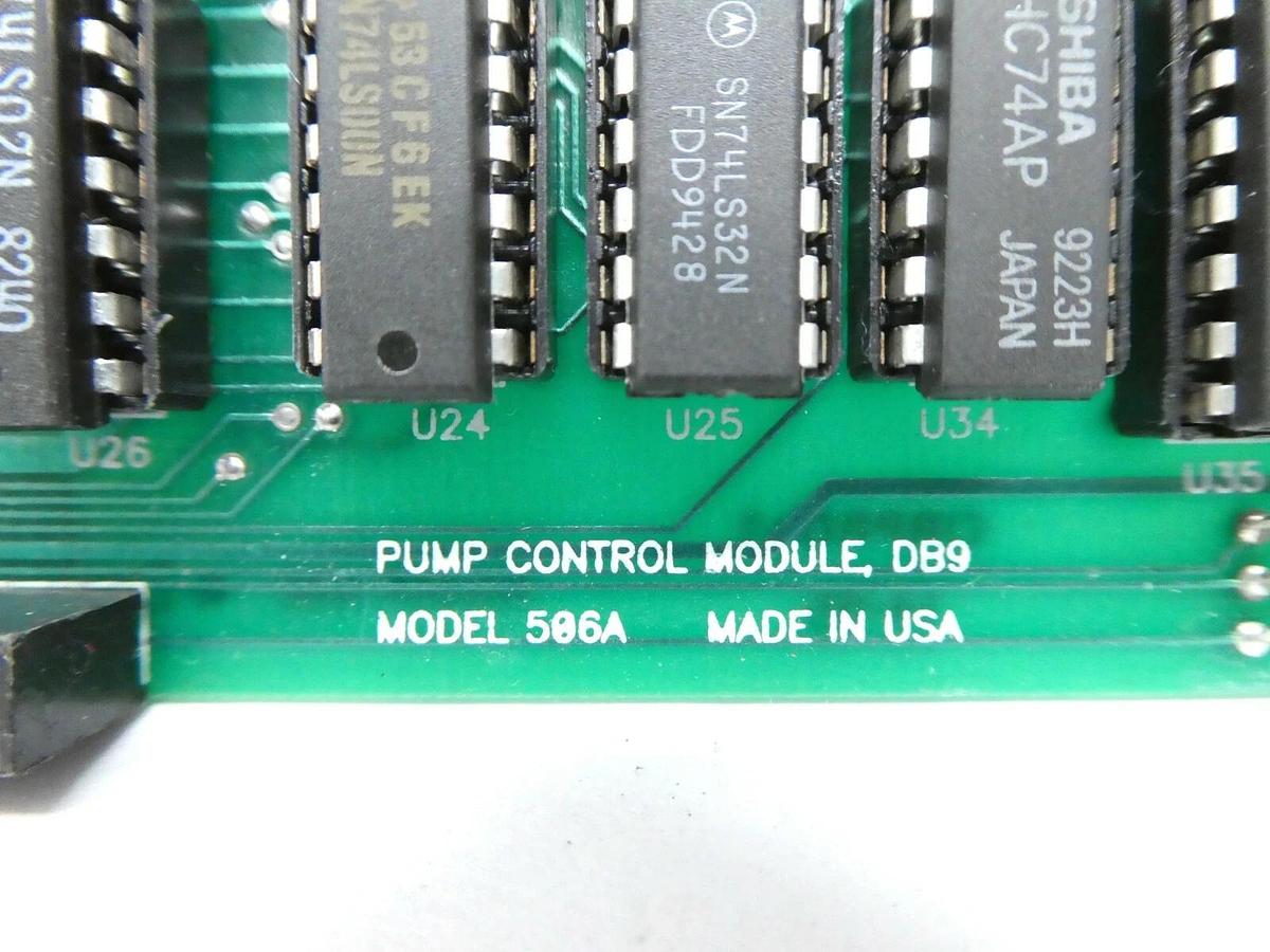 Used Cybor 35044-01 Photoresist Pump Control DB9 Module PCB 506A 59274-01 SVG Working