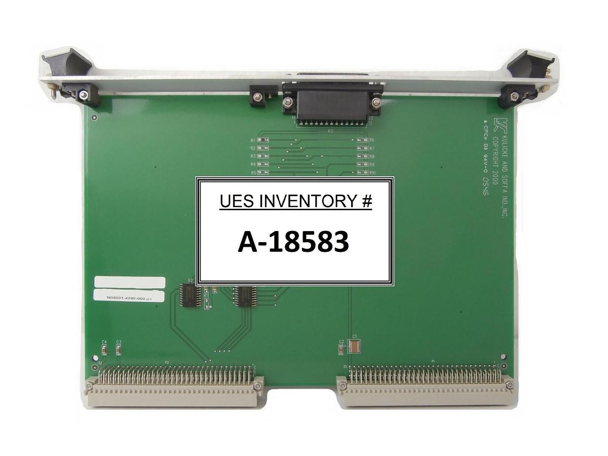 Used Kulicke & Soffa Industries N08001-4246-000-01 ILLUM PCB Card 8001-4246 Working
