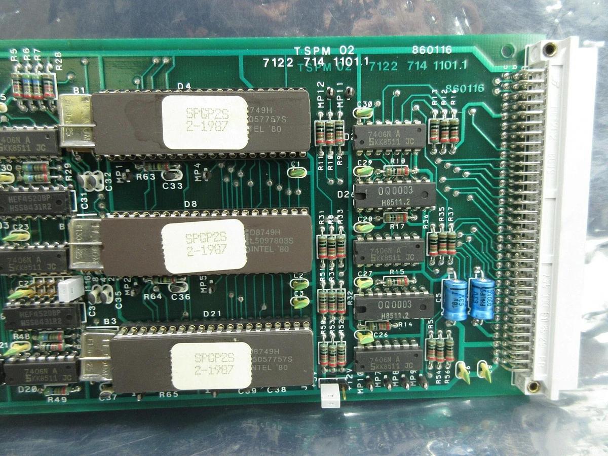 Used Philips 7122 714 1101.1 Processor PCB Card TSPM 02 ASML PAS 5000/2500 Used