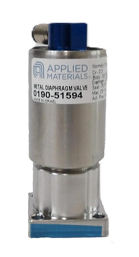 Used AMAT Applied Materials 0190-51594 Diaphragm Valve Reseller Lot of 8 New Spare