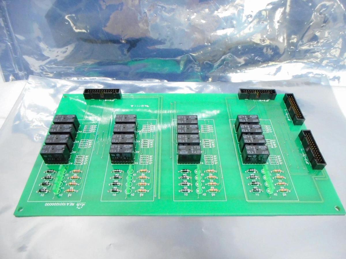 Used JEL Jusung REA1001000000 Vacuum Process Interface Board PCB Spare Surplus