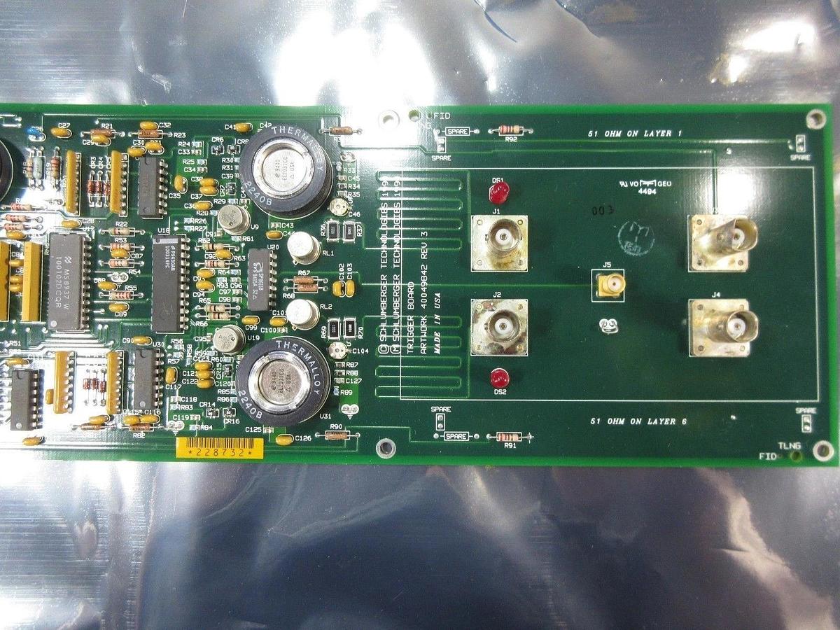 Used Schlumberger 97861110 PCB REV 6 IDS 10000 Used Working
