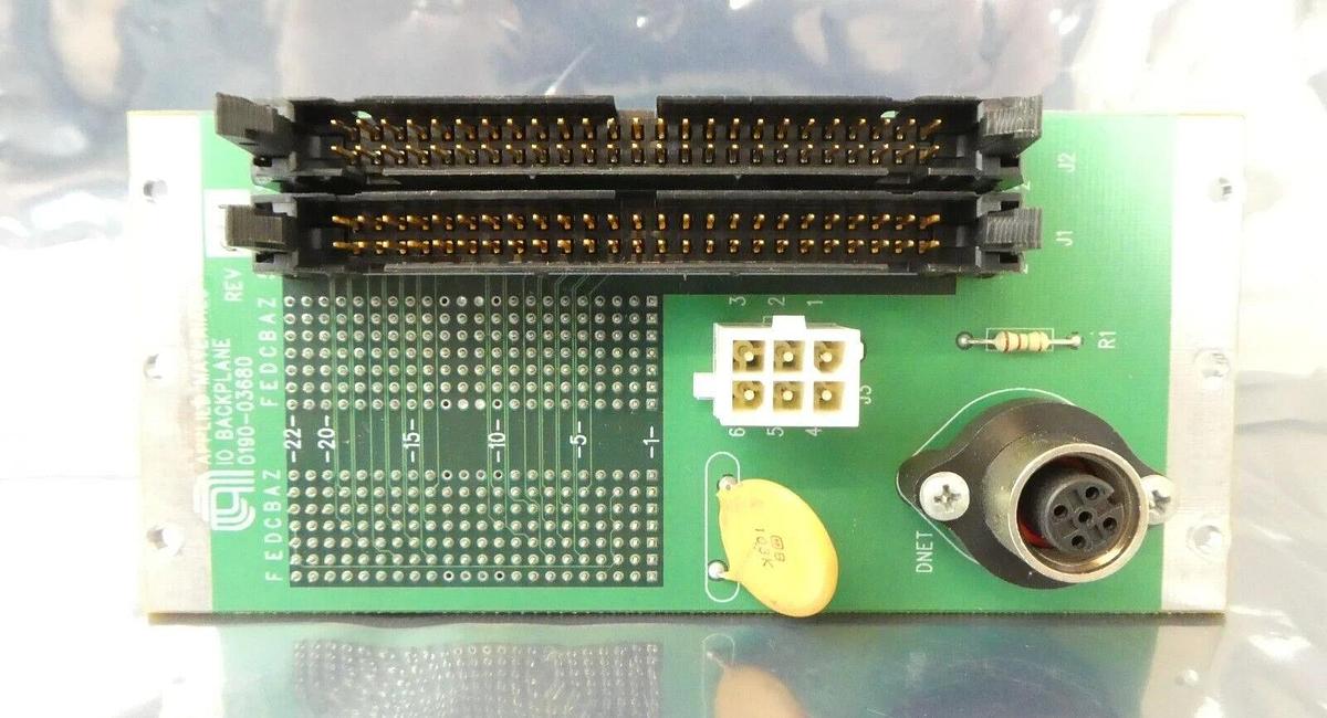 Used AMAT Applied Materials 0190-03680 DeviceNet I/O Backplane Interface PCB Working