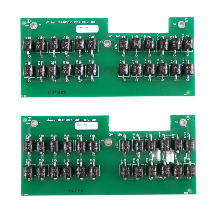 Used MKS Instruments 1046067-001 Generator PCB 1046065-001 Reseller Lot of 2 Working