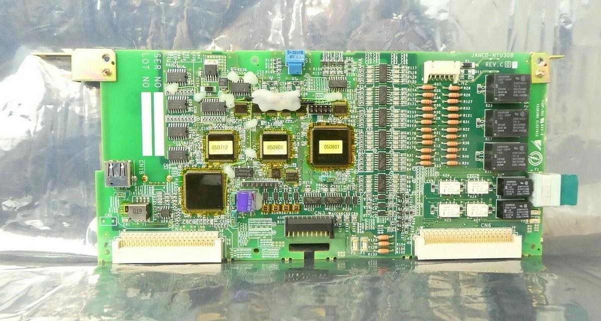 Used Yaskawa Electric JANCD-NTU30B Robot Controller PCB Card F352065-1 NXC100 Working