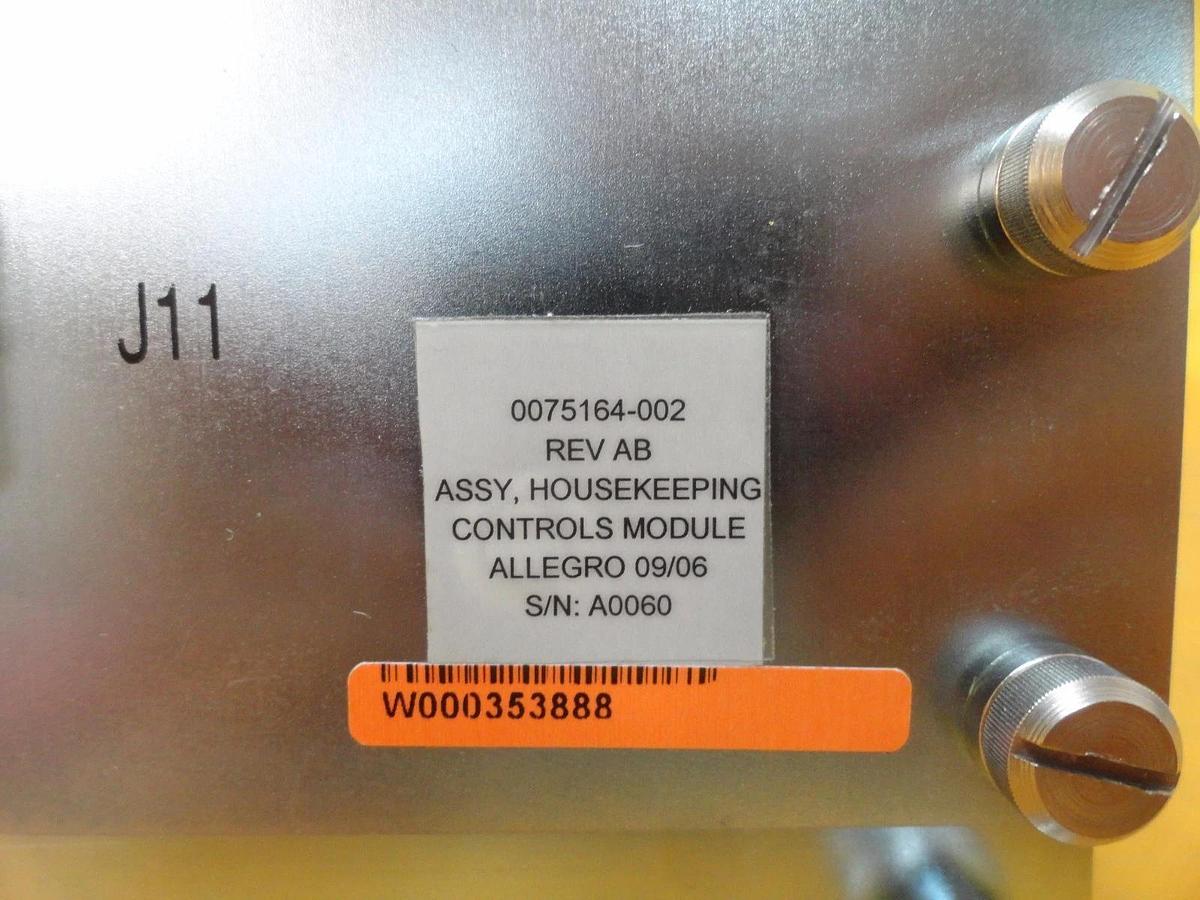 Used KLA-Tencor 0075164-002 Housekeeping Control Module KLA Instruments Working