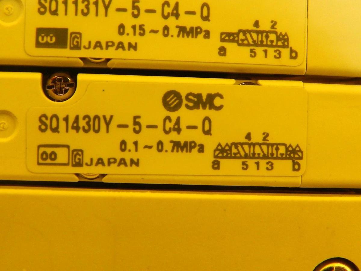 Used TEL Tokyo Electron VP/VI 4-Port Manifold SMC SQ1131Y-5-C4-Q PR300Z Used