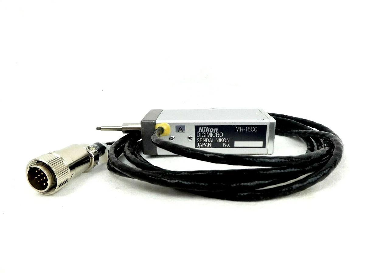 Used Nikon Precision MH-15CC Digital Micrometer DIGIMICRO NSR Series Working