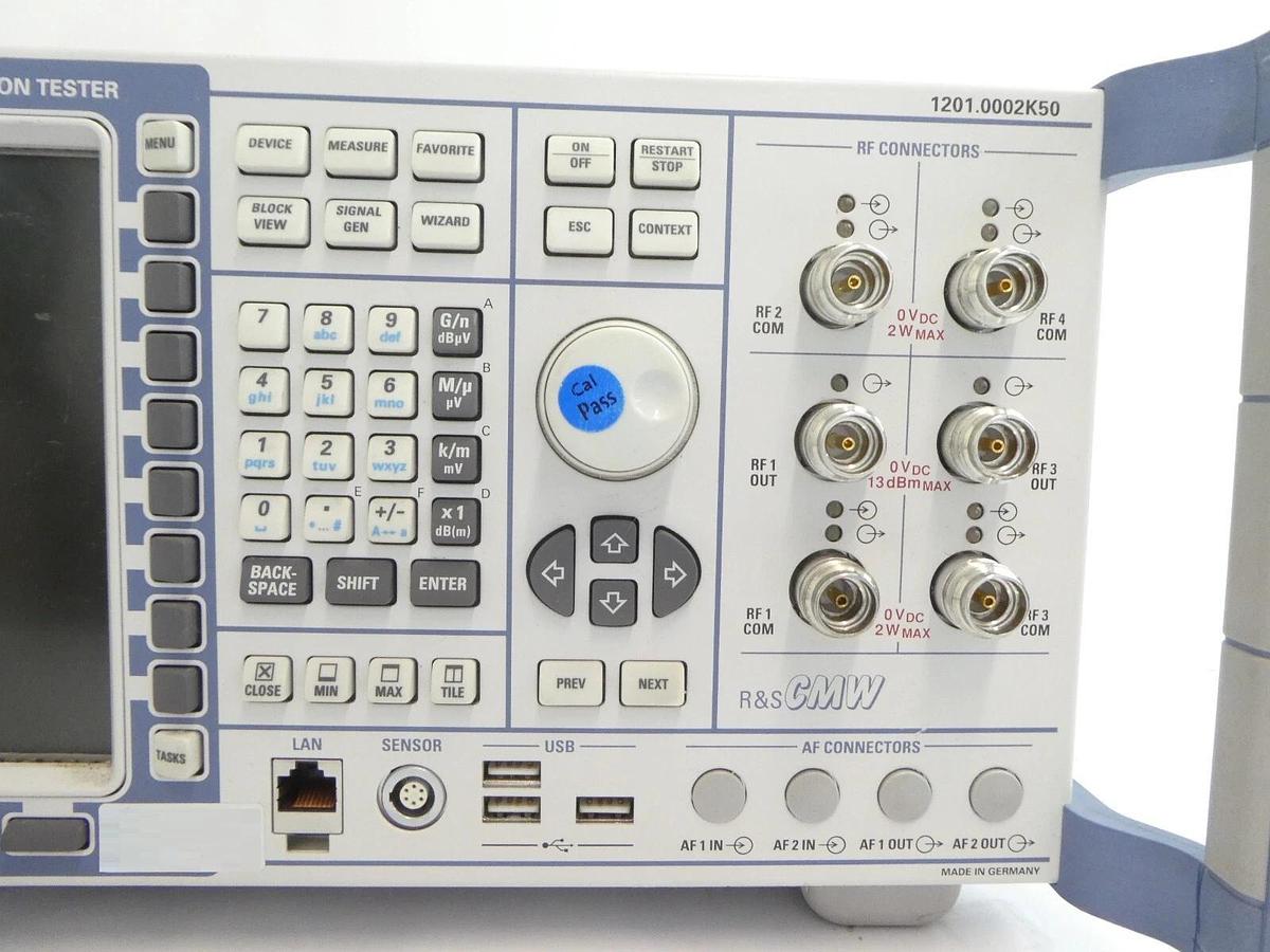 Used Rohde & Schwarz 1201.0002K50 Wideband Radio Tester CMW 500 Working Surplus