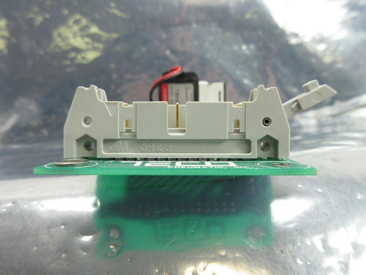 Used TECO Pneumatic DES375-010-8 1-Port Pneumatic Manifold Board PCB HA010E1 Working