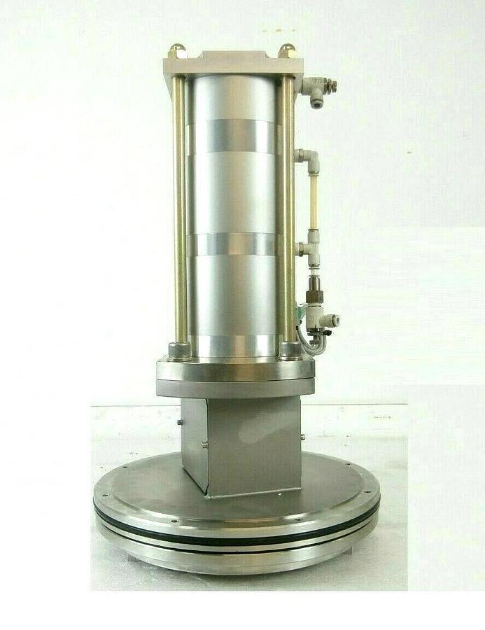 Used CKD SCS-LNW-FA-140-B52.5-N11.5-HL24919 Pneumatic Cylinder Chamber Wafer Chuck