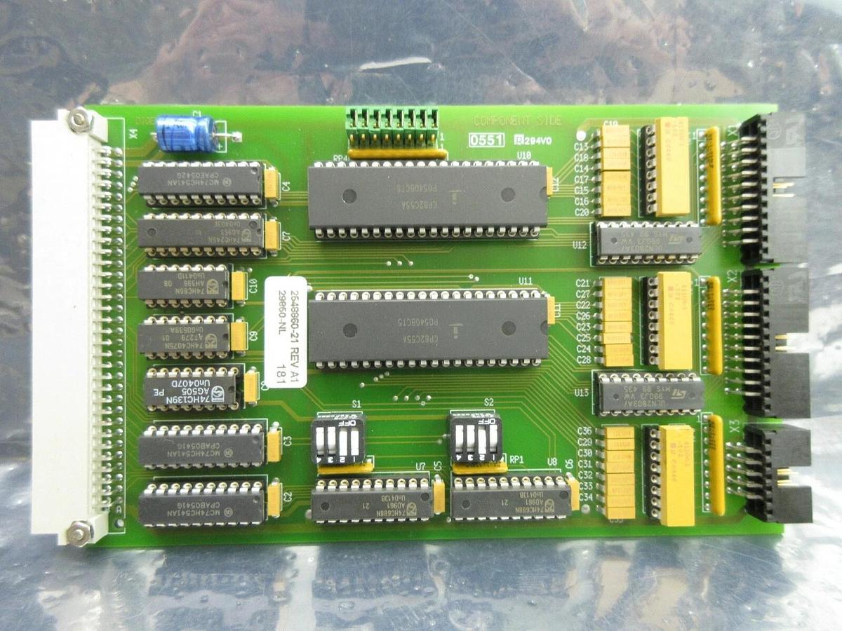Used ASM Advanced Semiconductor Materials 2548860-21 Processor PCB Card Used Working
