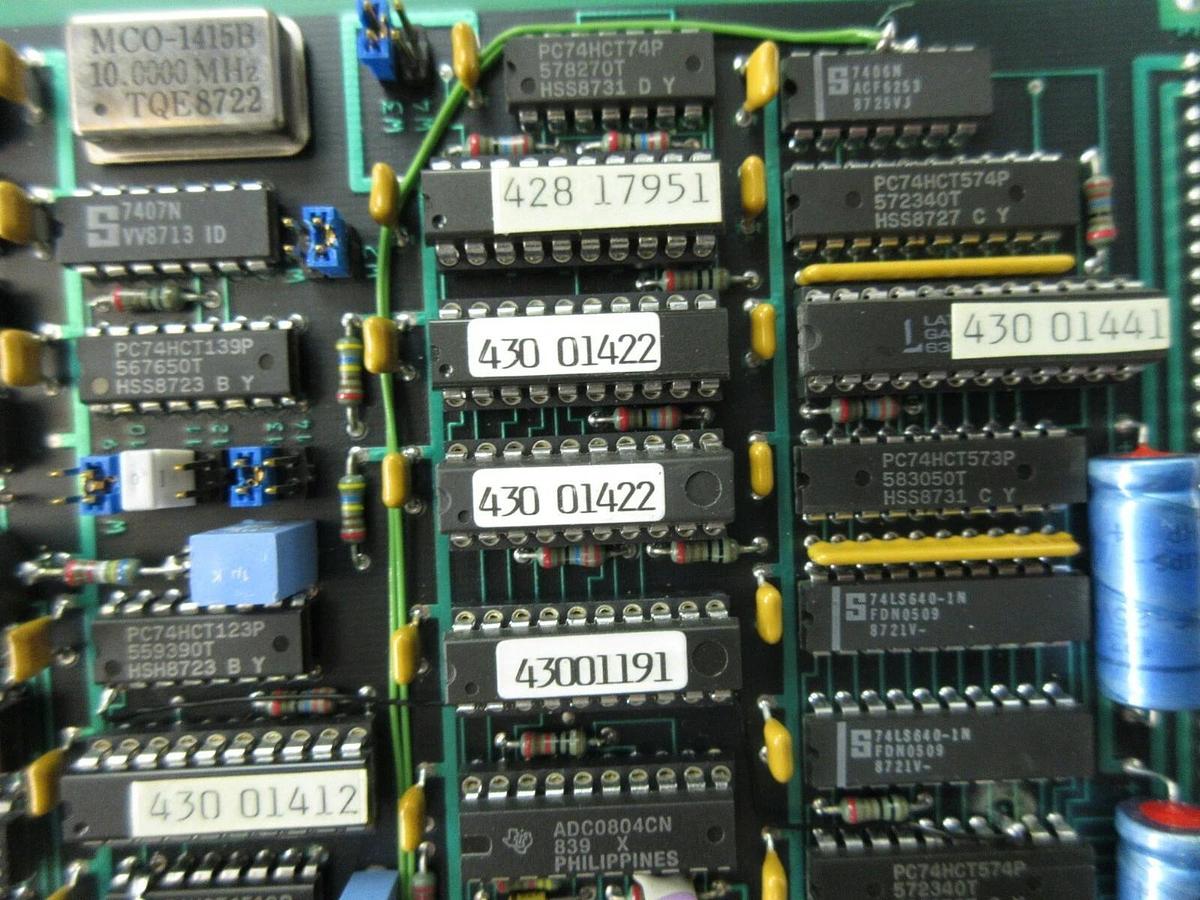 Used ASML 4022.430.0090.0 Align MUX+DEM PCB Card PAS 5000/2500 Wafer Stepper Used