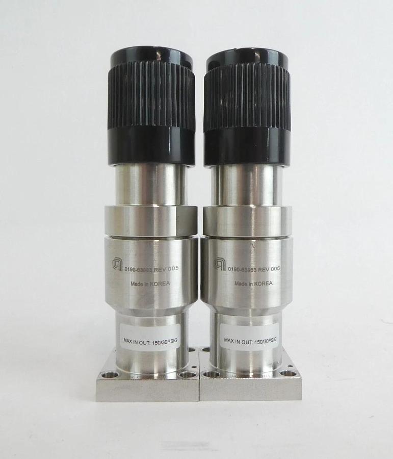 Used AMAT Applied Materials 0190-63983 Diaphragm Valve Lot of 7 Working