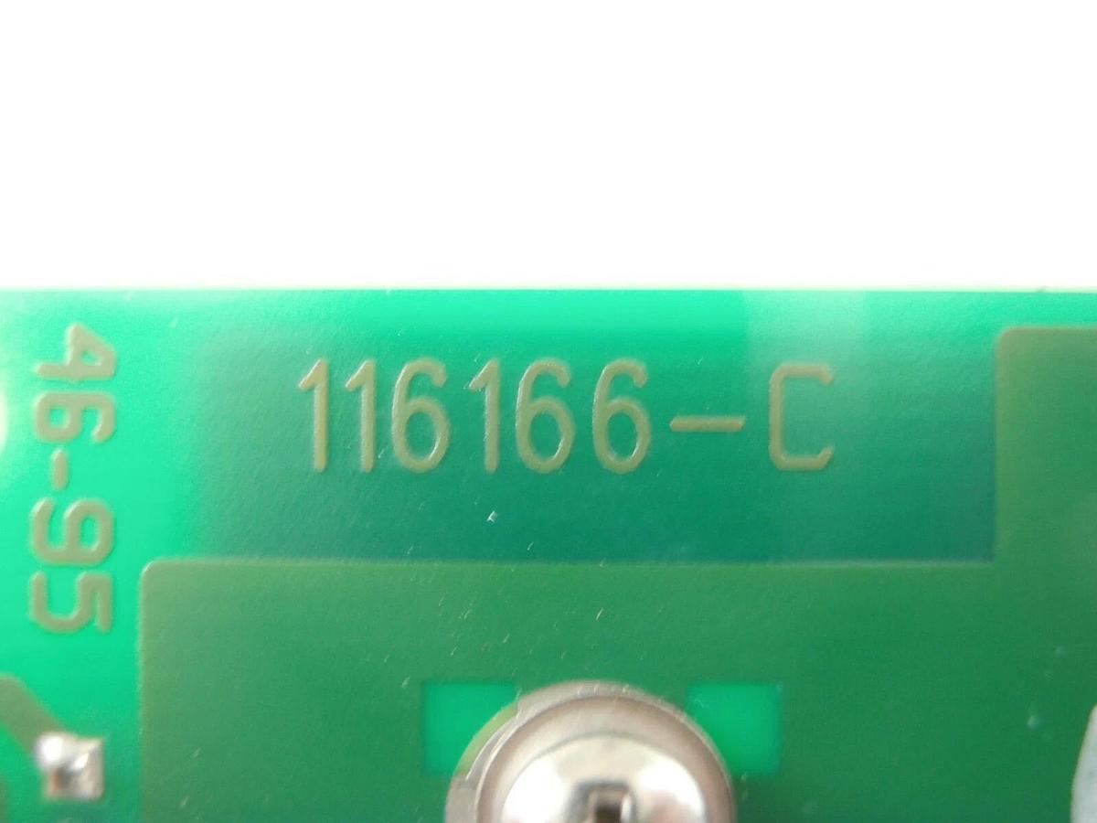 Used MKS Instruments 116167 Interface Connector PCB 116166-C Working Spare