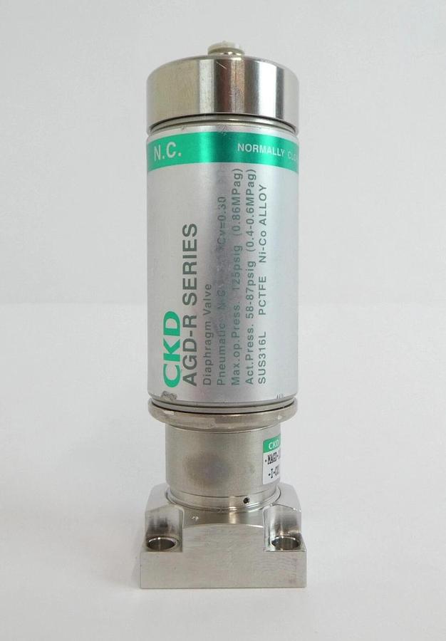 Used CKD MAGD-11R-AT2 Pneumatic Diaphragm Valve AGD-R Series Lot of 15 Working Spare