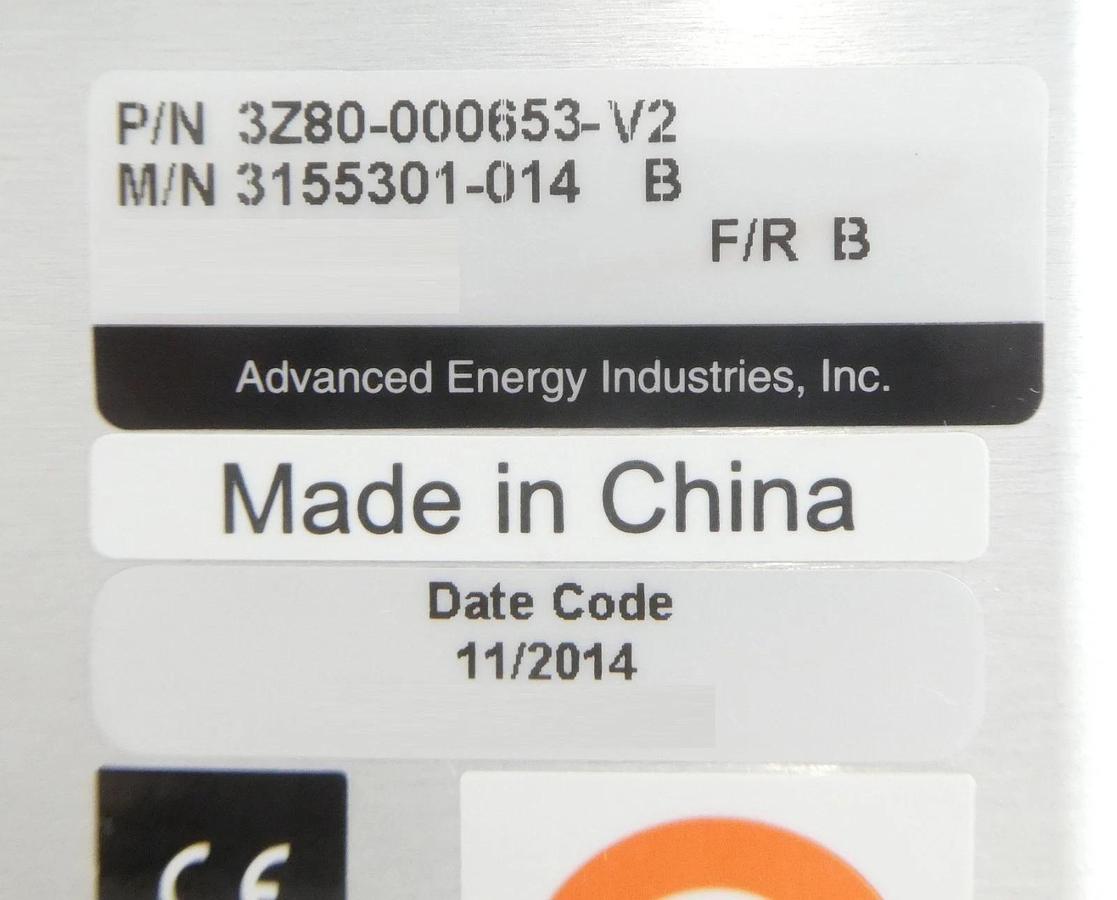 Used Navigator II AE Advanced Energy 3155301-014 RF Match 3Z80-000653-V2 Untested