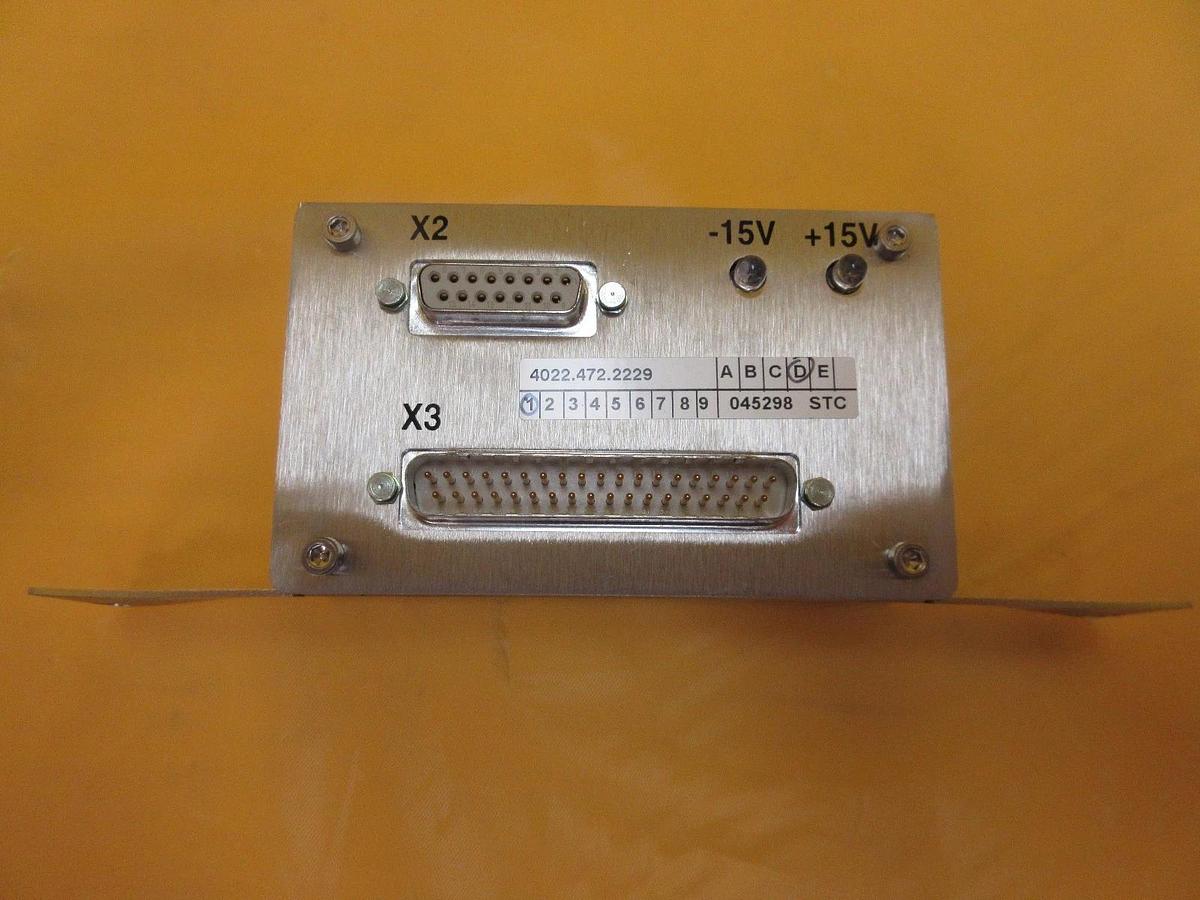 Used ASML 4022.472.2229 Interface Module 4022.471.8019 Used Working