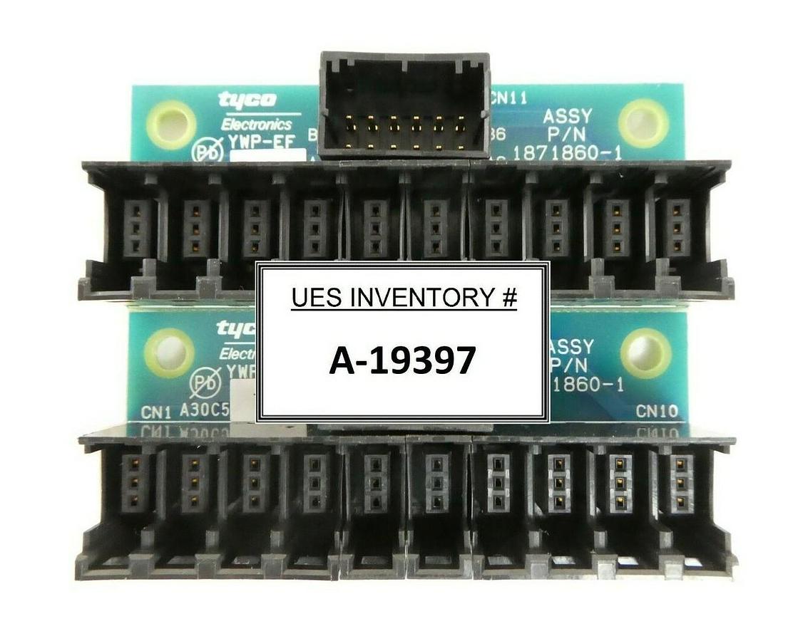 Used Tyco Electronics 1871860-1 Interface PCB YWP-EF Lot of 2 Rudolph 300mm F30 Spare