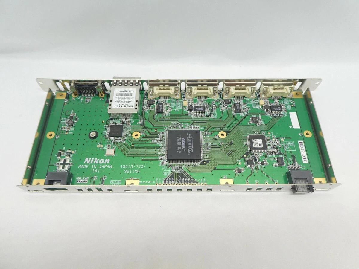 Used Nikon 4S013-773 Interconnect PCB SBIIX6 NSR FX-601F Lithography System Working