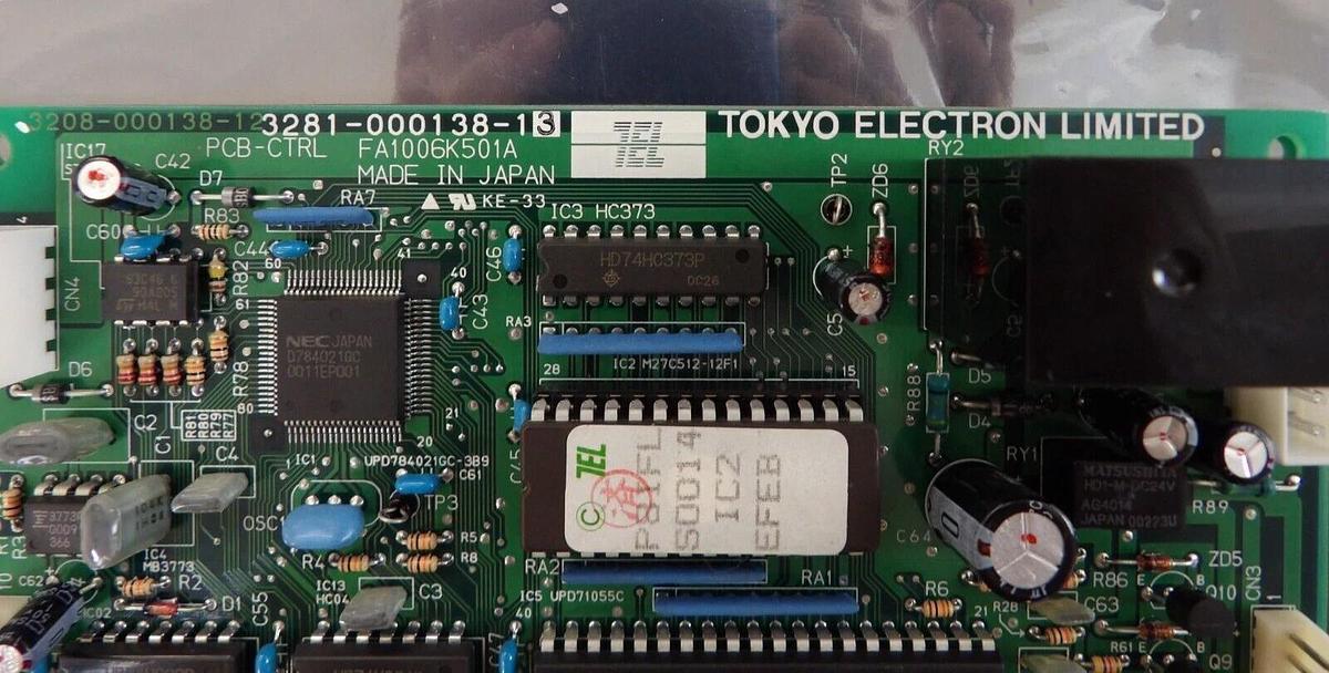 Used TEL Tokyo Electron 3281-000138-13 Control PCB FA1006K501A P-8 Prober Working