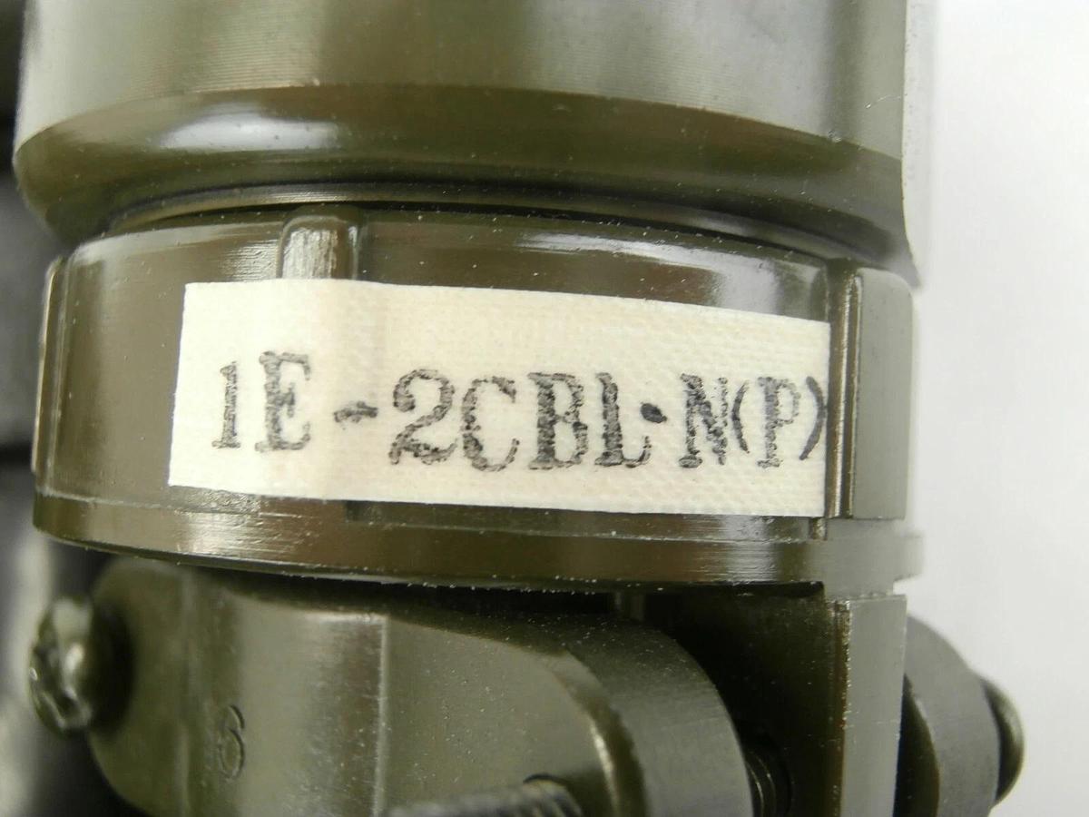 Used Mitsubishi MELFA RV Series Robot Cable Set of 2 1E-2CBL-N(P) 1E-2CBL-N(S) Spare