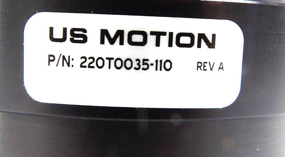 Used US Motion 220T0035-110 Drive Head Spin Motor Working Surplus