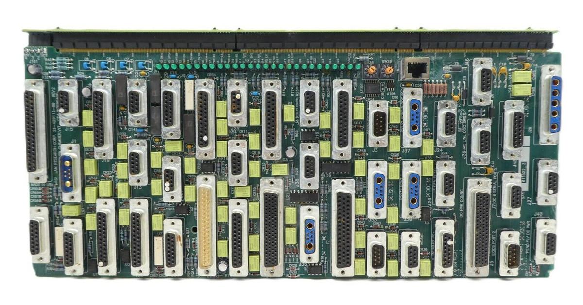 Used Novellus Systems 26-370857-00 Below Chamber Interlock PCB Assembly 26-429113-00
