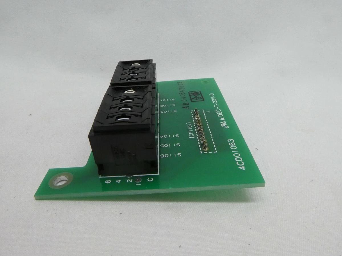 Used Hitachi Kokusai Denki 4CD01063 Mechanical Dial Counter PCB Mikro Sonic Working