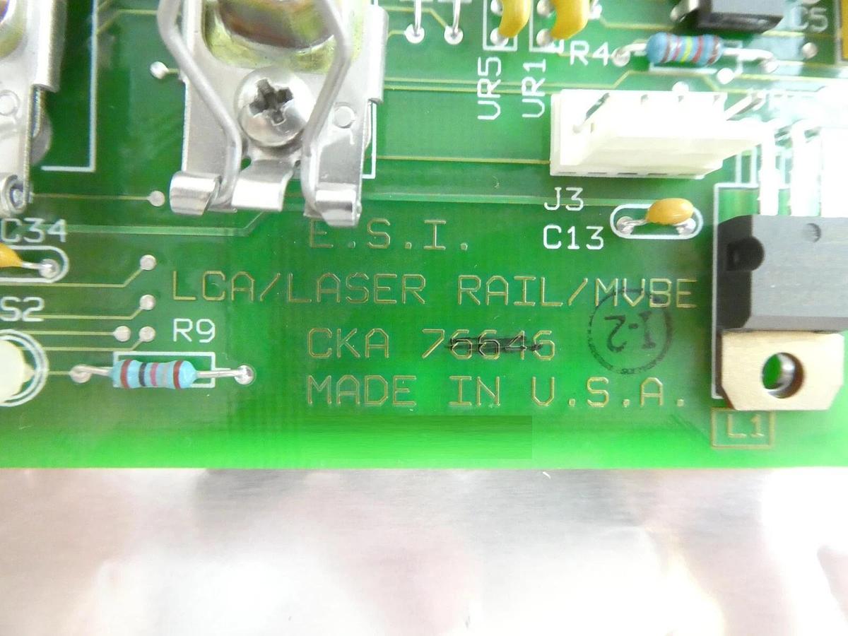 Used ESI 76646 Lca/Laser Rail/Mvbe PCB CKA 76646 Lot of 6 Working Surplus
