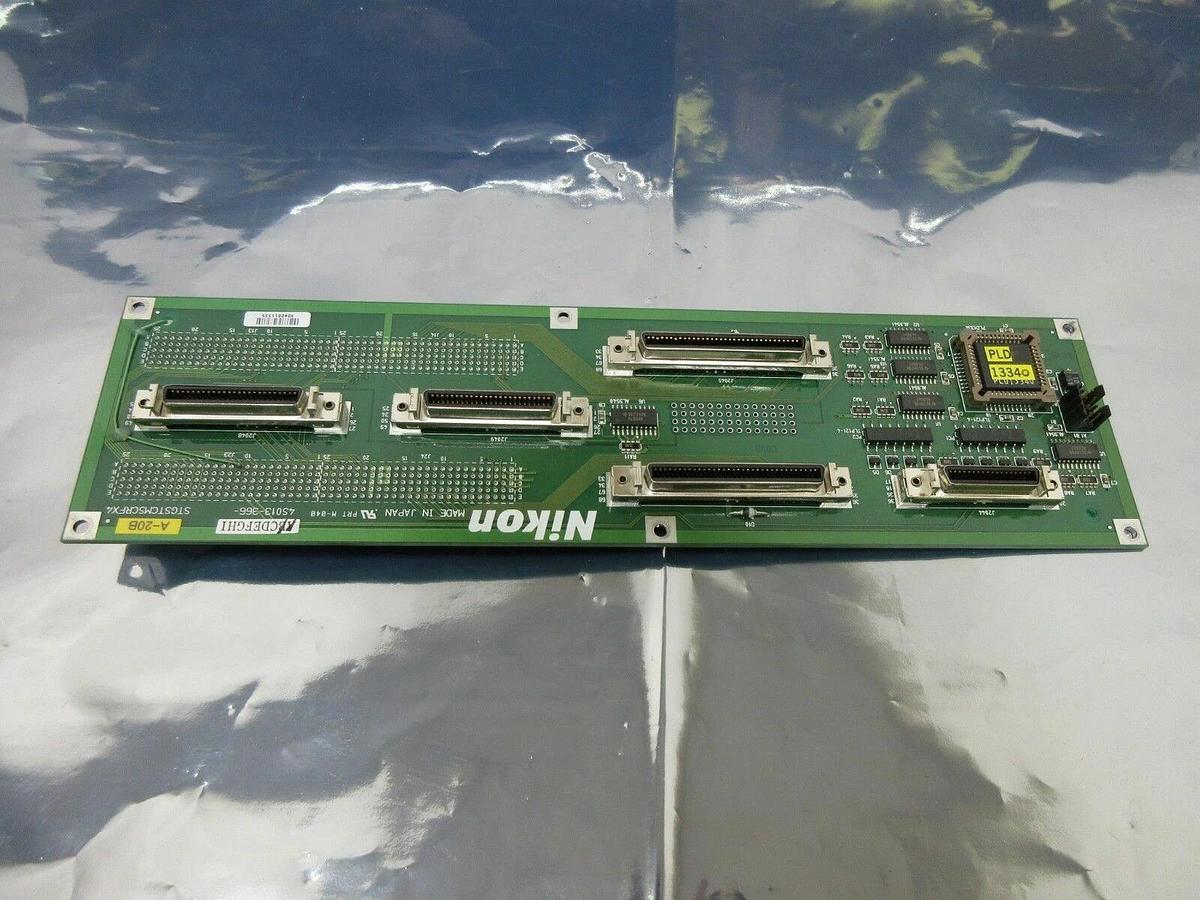 Used Nikon 4S013-366 Backplane Interface Board PCB STGSTCMSCRFX4 NSR Series Working