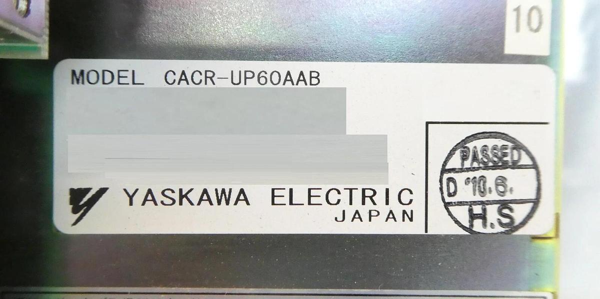 Used Yaskawa Electric CACR-UP60AAB Motoman Robot Controller Assembly Working