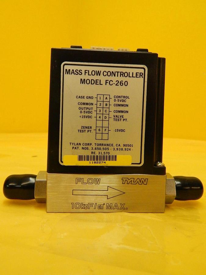 Refurbished Tylan General FC-260V Mass Flow Controller MFC FC-260 150 SCCM SIH4 Refurbished