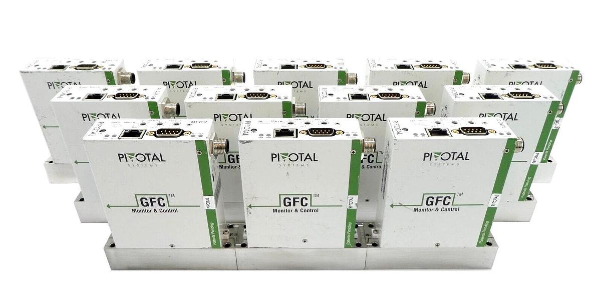 Used Pivotal Systems GFC Mass Flow Controller MFC 32-03000 32-02783 Lot of 12 Working