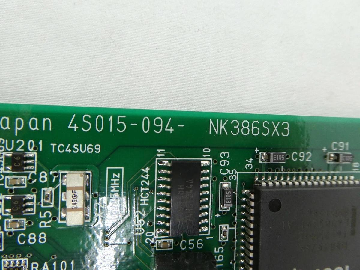 Used Nikon Precision 4S015-094 Processor PCB Card NK386SX3 NSR Series Working