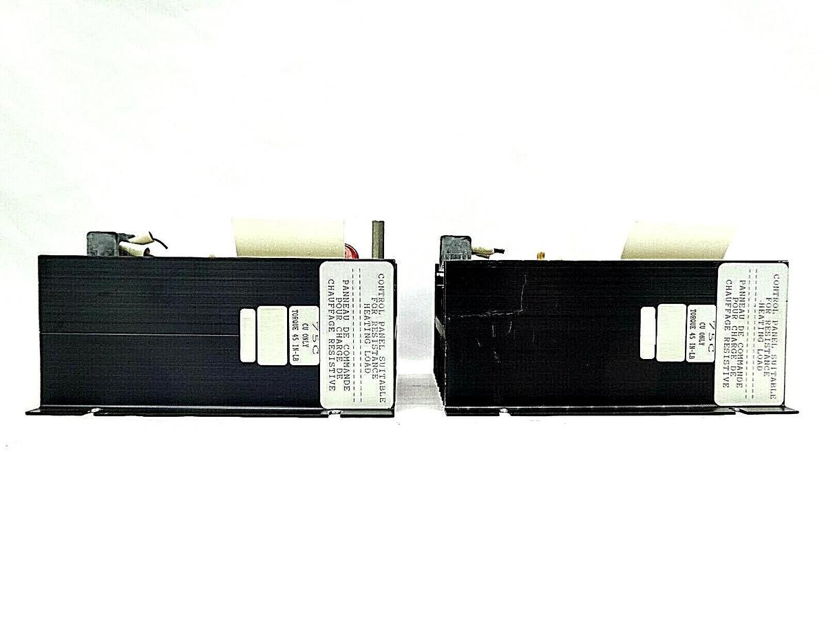 Used Halmar Robicon 22159 SSR Power Control Panel 115Z-C Lot of 2 Working Surplus